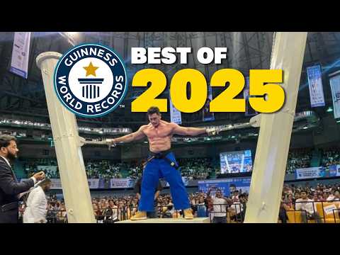 O melhor dos recordes mundiais de 2025