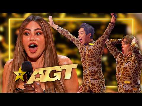 Rotina cómica inesperada que conquista o Golden Buzzer