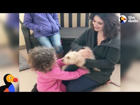 Depois de 19 meses, ela reconhece finalmente a família