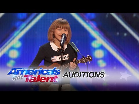 Grace VanderWaal conquista o Golden Buzzer