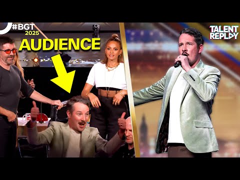 Um espectador sobe ao palco e surpreende tudo