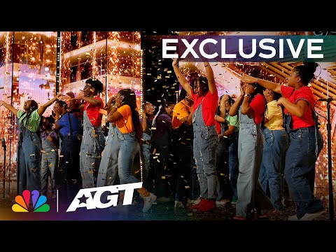 O momento Golden Buzzer do Coro Juvenil de Birmingham