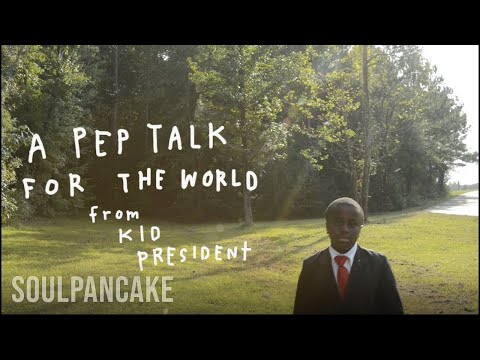 O discurso motivacional do Kid President
