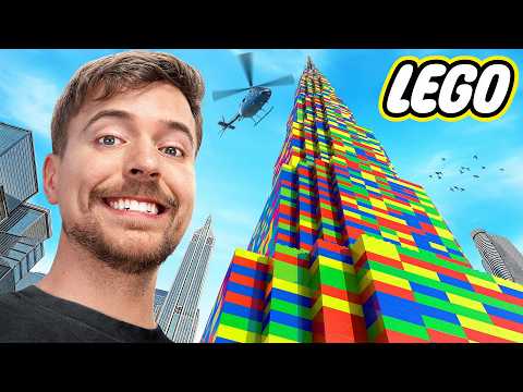 Construí a Maior Torre LEGO do Mundo