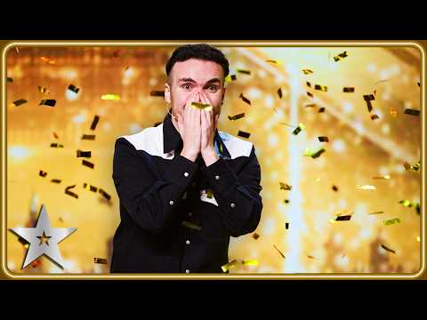 O maior fã do BGT recebe um Golden Buzzer