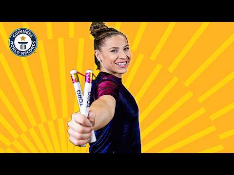 Tori, a campeã de salto à corda | Guinness World Records